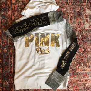 PINK Victoria’s Secret Sequins Sweatshirt